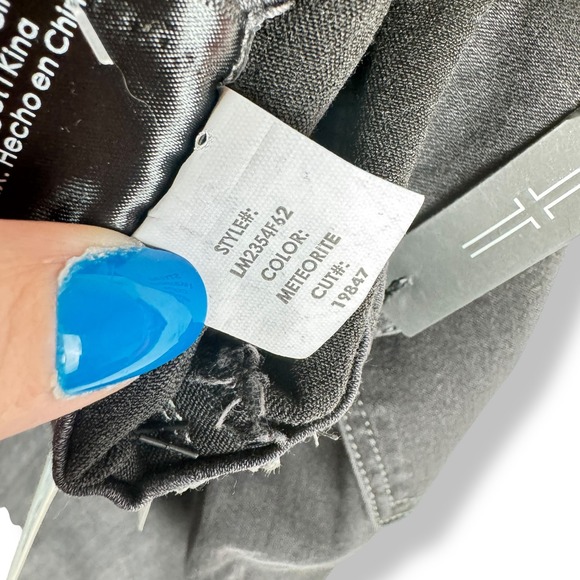 Liverpool Chloe Pull On Ankle Skinny Jeans Womens Size 6/28 Gray Meteorite NEW - Picture 3 of 16